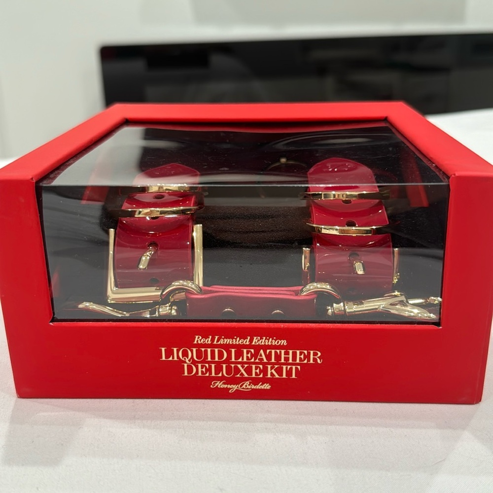 Honey Birdette liquid leather deluxe limited edition kit